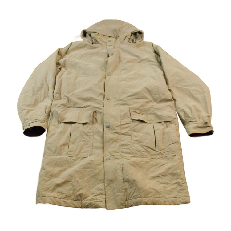 Vintage 1990s LL Bean Wool Long Jacket Men's Large from propervintagecanada