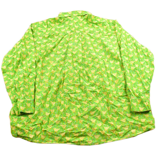 Vintage 1990s Lloyd Johnson Duckling Pattern Button Up Shirt Men's XL from propervintagecanada