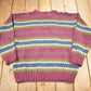 Vintage 1990s Lobo By Pendleton Striped Knit Sweater Men's Large from propervintagecanada