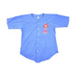 Vintage 1990s Logo 7 Texas Rangers Button Up MLB T-Shirt Men's L from propervintagecanada