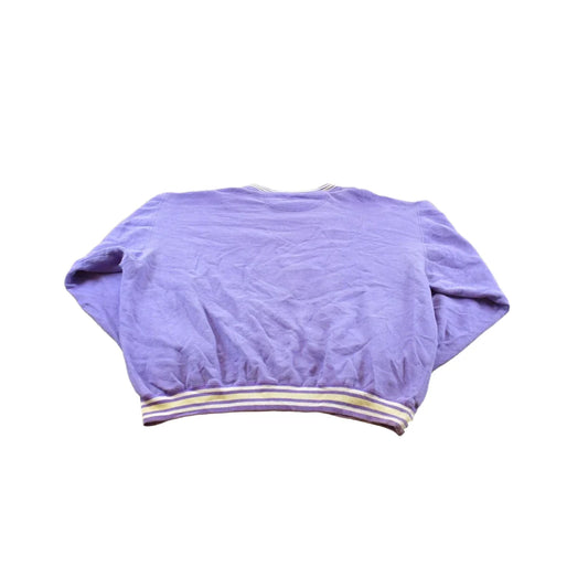 Vintage 1990s Logo Athletic Minnesota Vikings Embroidered Crewneck Sweatshirt Men's L from propervintagecanada