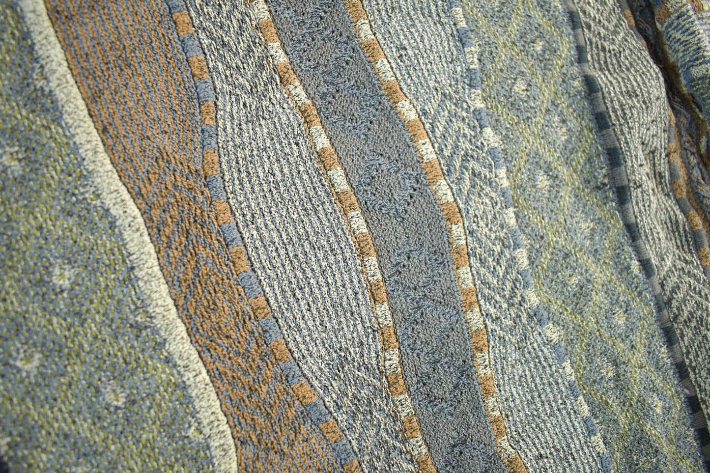 Vintage 1990s London Fog 3D Knit Sweater Men's XL from propervintagecanada