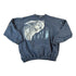 Vintage 1990s Lone Wolf Outdoorsman Crewneck Sweatshirt Men&