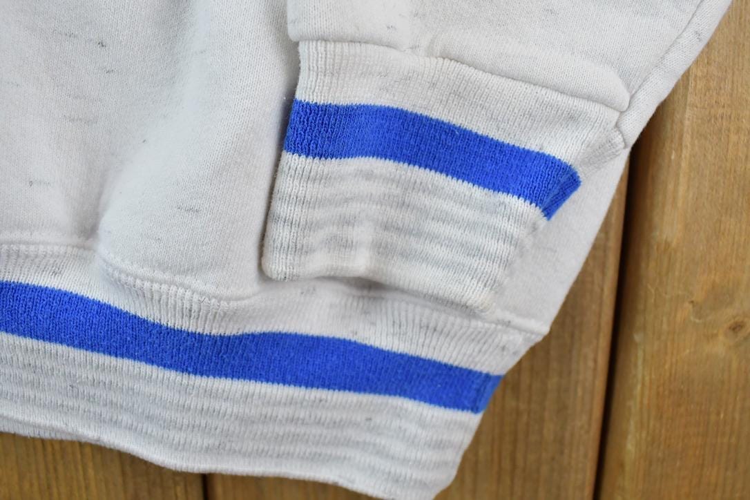 Vintage 1990s Long Lake Eveleth Minnesota Crewneck Sweatshirt Made In USA Men's Large from propervintagecanada