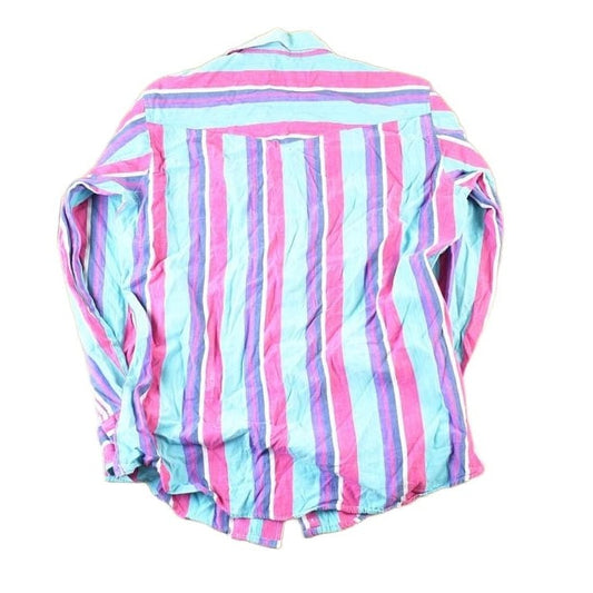 Vintage 1990s Longhorn South Western Style Striped Button Up Rodeo Shirt Mens M from propervintagecanada