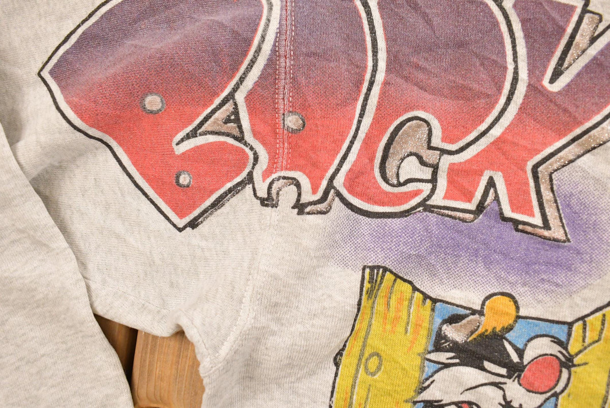 Vintage 1990s Looney Tunes Back off Buddy Crewneck Sweatshirt Men's XL from propervintagecanada
