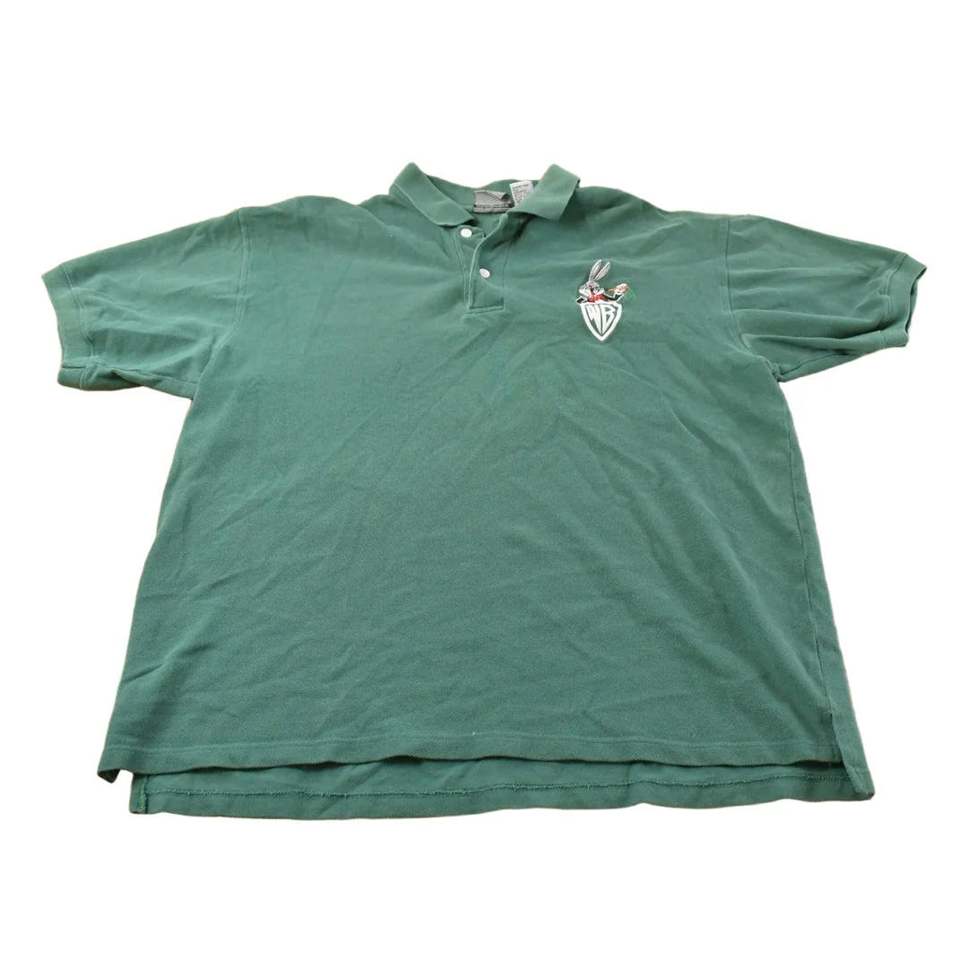 Vintage 1990s Looney Tunes Bugs Bunny Polo Shirt Men's Large from propervintagecanada