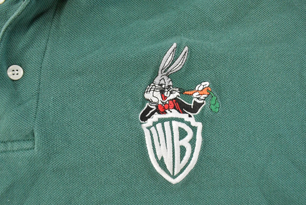 Vintage 1990s Looney Tunes Bugs Bunny Polo Shirt Men's Large from propervintagecanada