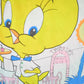 Vintage 1990s Looney Tunes Cartoon Promo Sleeping T-Shirt Men's Large from propervintagecanada