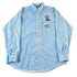 Vintage 1990s Looney Tunes Daffy Duck Denim Button Up Shirt Men&