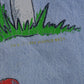 Vintage 1990s Looney Tunes Embroidered Button Up Denim Shirt Men's Medium from propervintagecanada
