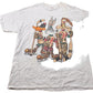 Vintage 1990s Looney Tunes Hockey Graphic T-Shirt Men's 2XL from propervintagecanada