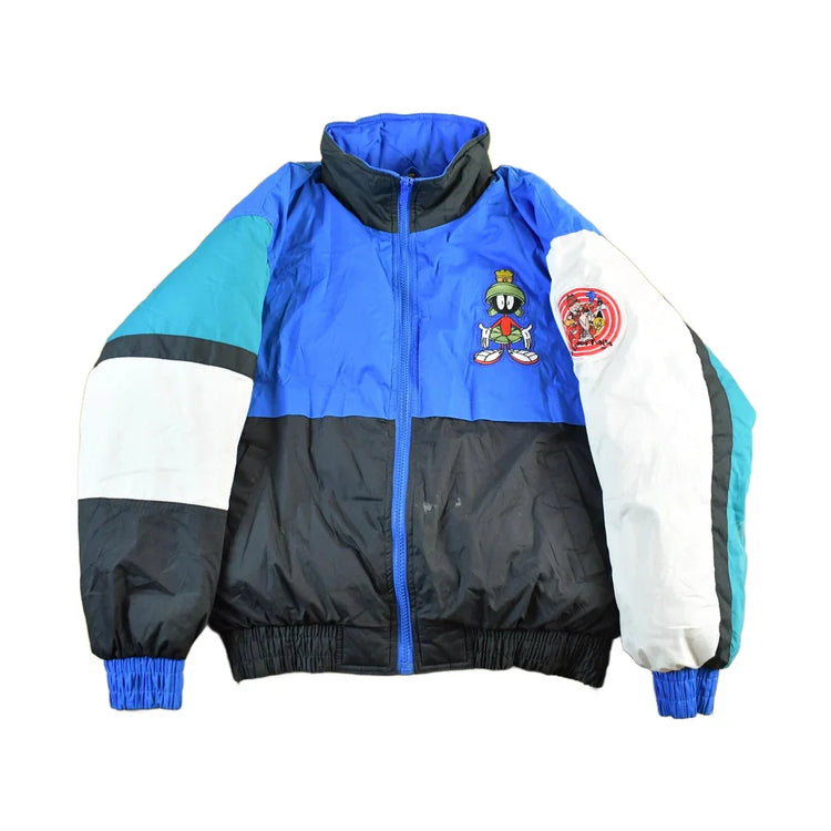 Vintage 1990s Looney Tunes Puffer Jacket Men's Large from propervintagecanada