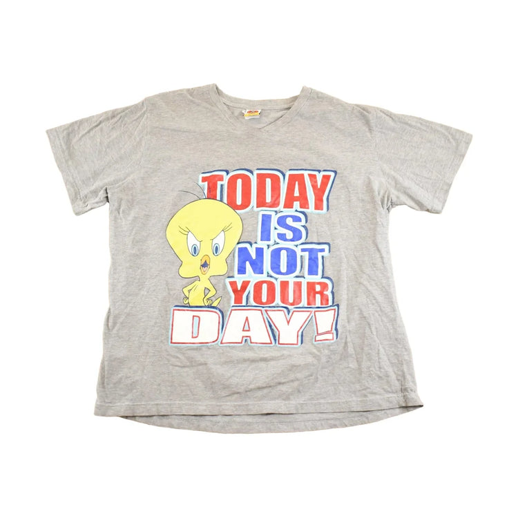 Vintage 1990s Looney Tunes Tweety Bird T Shirt Women's XL from propervintagecanada