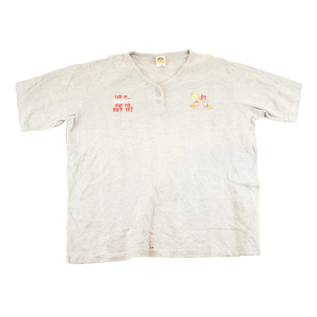 Vintage 1990s Looney Tunes Tweety Bird T Shirt Womens XXL from propervintagecanada