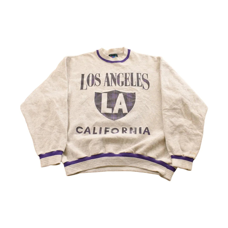 Vintage 1990s Los Angeles California Crewneck Sweatshirt Men's Large from propervintagecanada