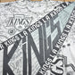 Vintage 1990s Los Angeles Kings NHL All Over Print Graphic T-Shirt Men's 2XL from propervintagecanada