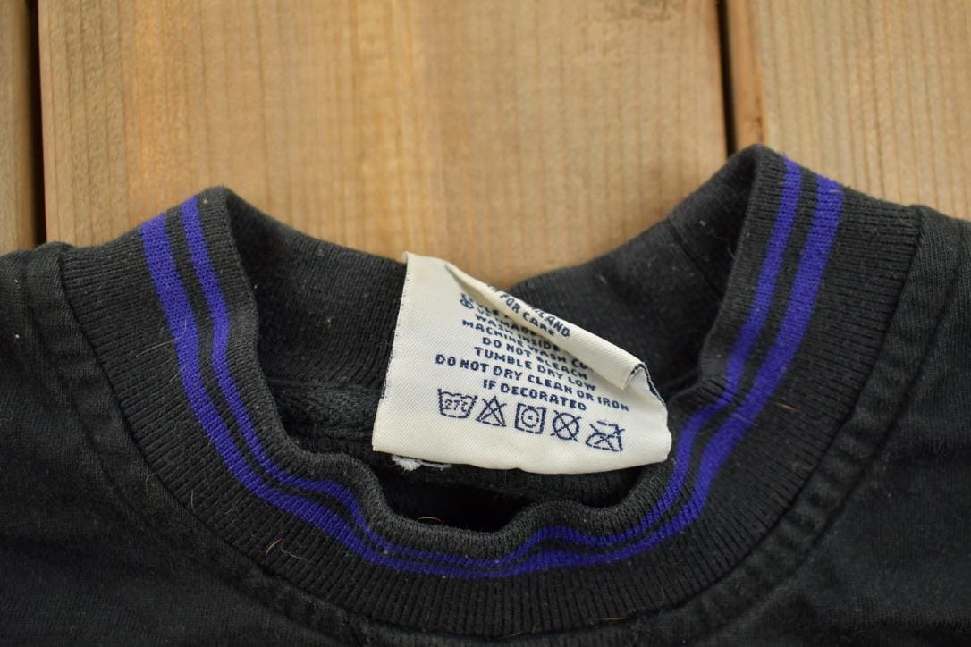 Vintage 1990s Los Angeles Kings NHL Raglan Crewneck Sweatshirt Men's Small from propervintagecanada