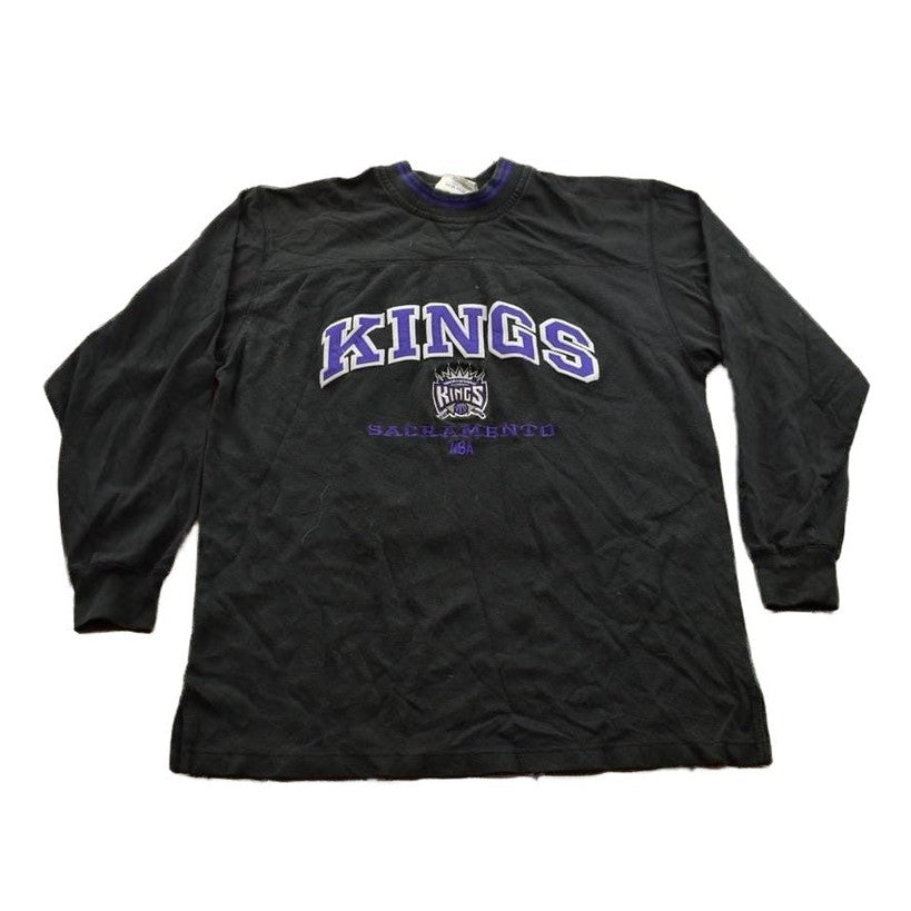 Vintage 1990s Los Angeles Kings NHL Raglan Crewneck Sweatshirt Men's Small from propervintagecanada