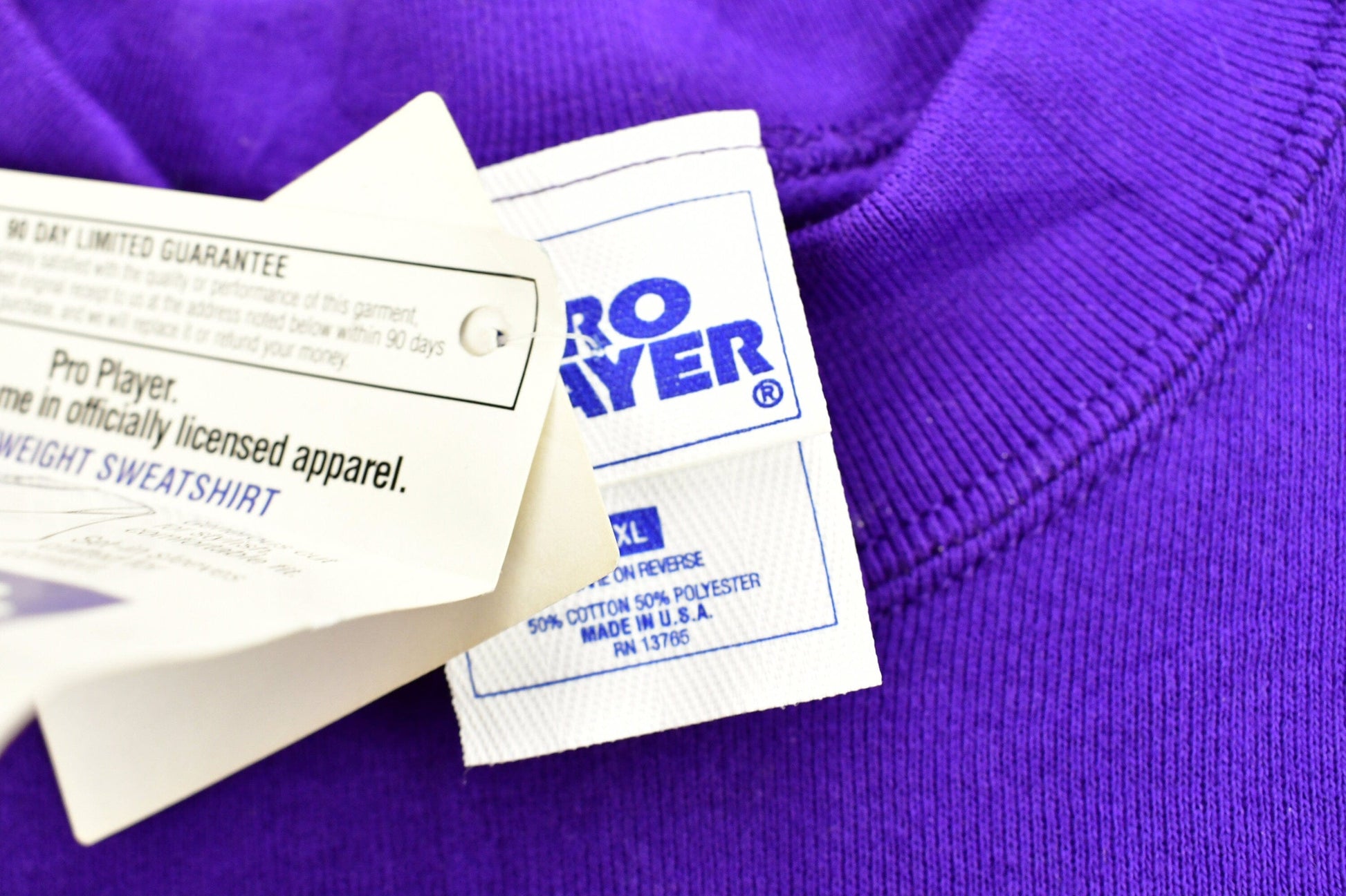 Vintage 1990s Los Angeles Lakers NBA Pro Player Crewneck Sweatshirt NWT Men's XL from propervintagecanada