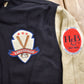 Vintage 1990s Louisville Slugger Baseball Wool With Leather Sleeves Varsity Jacket Cooper Collection Men's XL from propervintagecanada