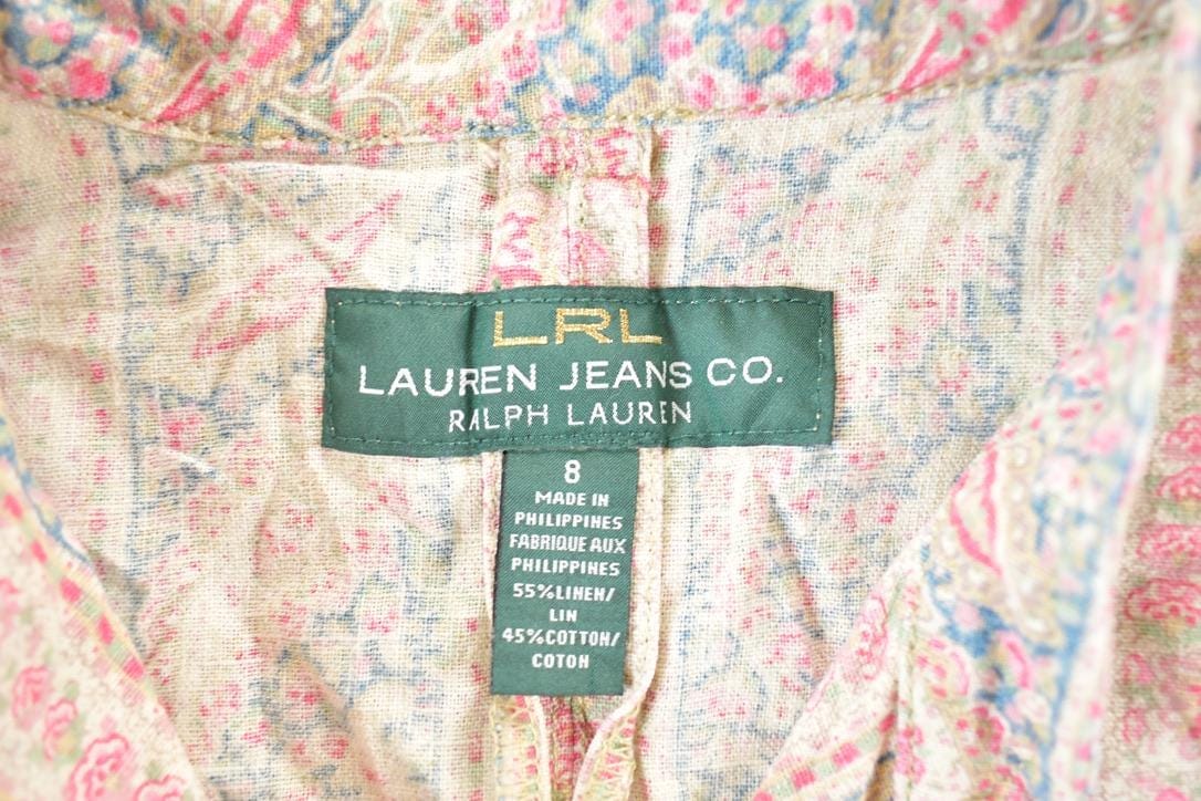 Vintage 1990s LRL Lauren Jeans Co Button Up Shirt Womens S from propervintagecanada