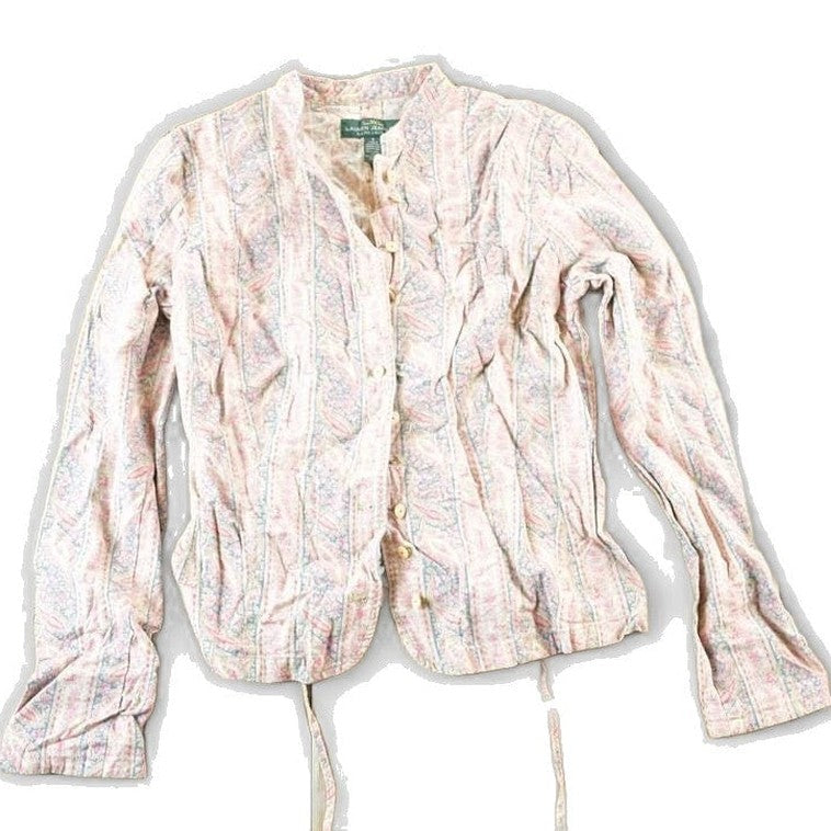 Vintage 1990s LRL Lauren Jeans Co Button Up Shirt Womens S from propervintagecanada