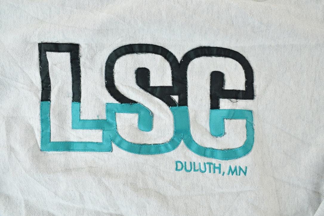 Vintage 1990s LSC Duluth Minnesota University Reverse Grain Crewneck Men's Large from propervintagecanada
