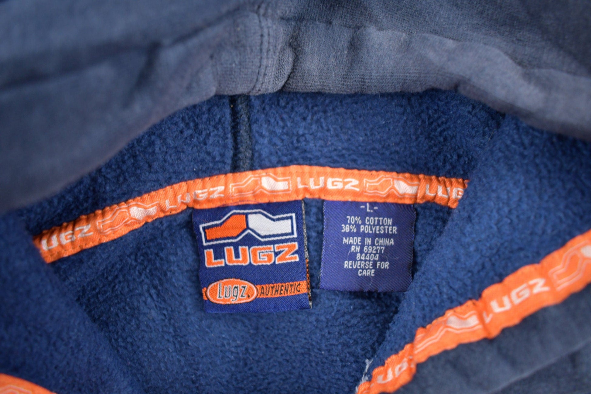 Vintage 1990s Lugz Heavy Weight Hoodie Men's Large from propervintagecanada