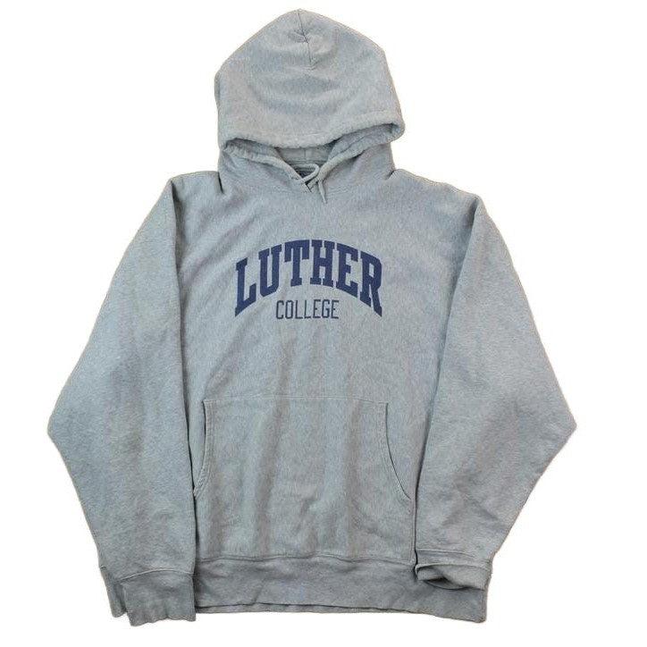Vintage 1990s Luther College Champion Hoodie Men's 2XL from propervintagecanada