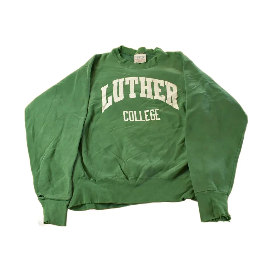 Vintage 1990s Luther College Embroidered Crewneck Sweatshirt Men's XL from propervintagecanada