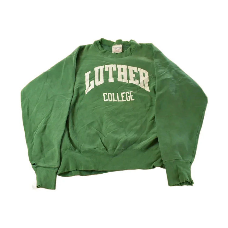 Vintage 1990s Luther College Embroidered Crewneck Sweatshirt Men's XL from propervintagecanada