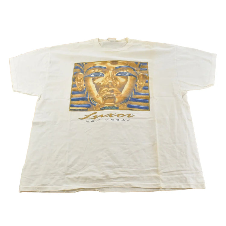 Vintage 1990s Luxor Hotel Casino Graphic T Shirt Me's 2XL Men's 2XL from propervintagecanada