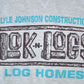 Vintage 1990s Lyle Johnson Construction Lok N Logs Souvenir Crewneck Sweatshirt Men's Large from propervintagecanada