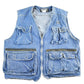 Vintage 1990s Machine Denim Jean Jacket Vest Men's Large from propervintagecanada