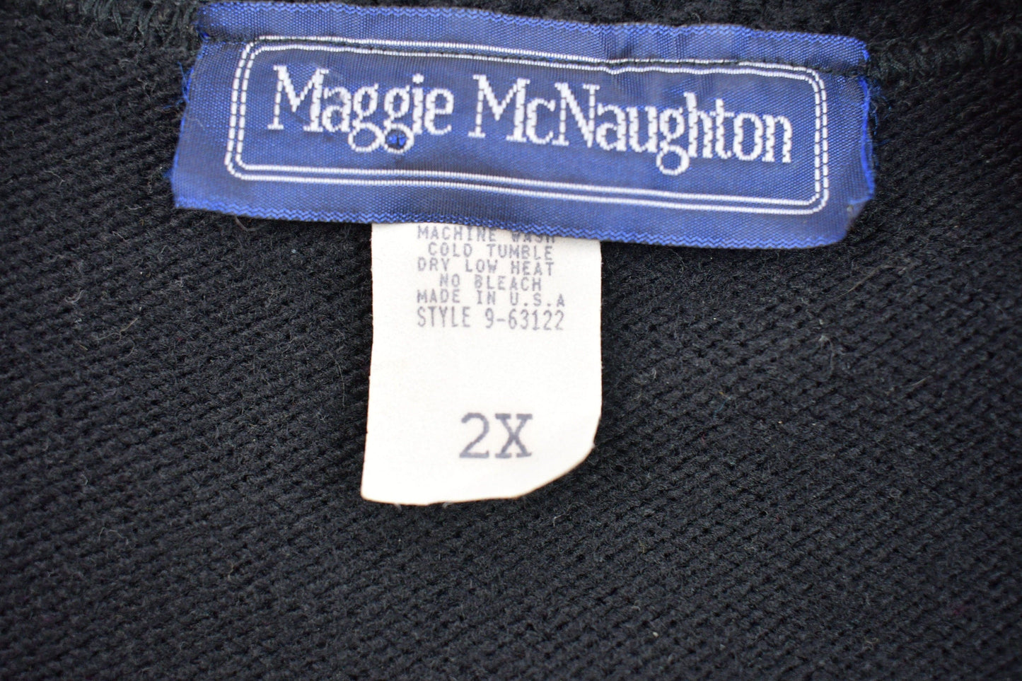 Vintage 1990s Maggie Mcnaughton Cardigan Sweater Men's 2XL from propervintagecanada