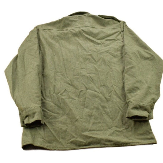 Vintage 1990s Magrath Manufacturing Co Wool Blank Button Up Shirt Men's MMen's Medium from propervintagecanada