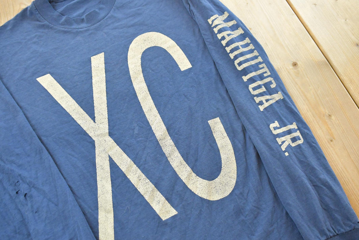Vintage 1990s Mahutga Jr XC Long Sleeve T-Shirt Men's M from propervintagecanada