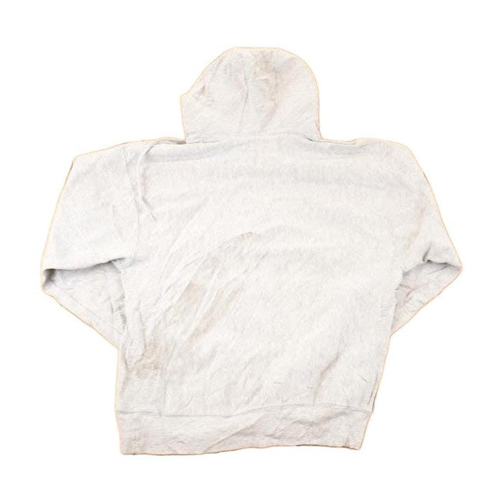 Vintage 1990s Maine Heavyweight Embroidered Cross Grain Hoodie Sweatshirt Men's L from propervintagecanada