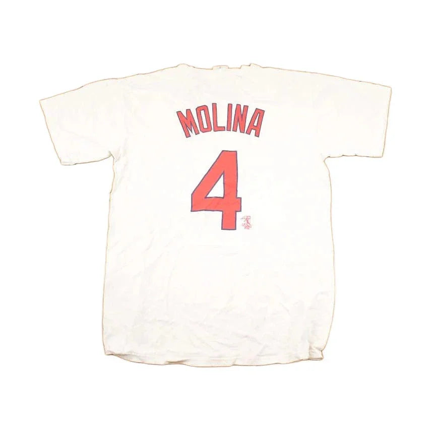 Vintage 1990s Majestic St Louis Cardinals MLB Souvenir Baseball T-Shirt Men's M from propervintagecanada