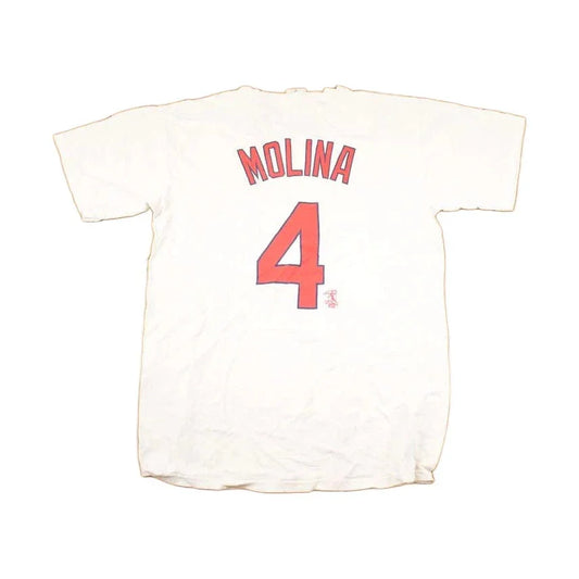 Vintage 1990s Majestic St Louis Cardinals MLB Souvenir Baseball T-Shirt Men's M from propervintagecanada