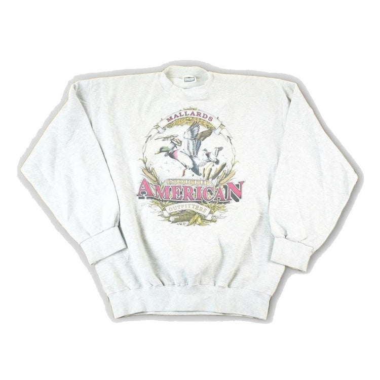Vintage 1990s Mallards Outfitters Crewneck Sweatshirt Mens XL from propervintagecanada