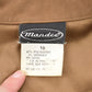 Vintage 1990s Mandee Blank Brown Button Up Shirt Men's Small from propervintagecanada