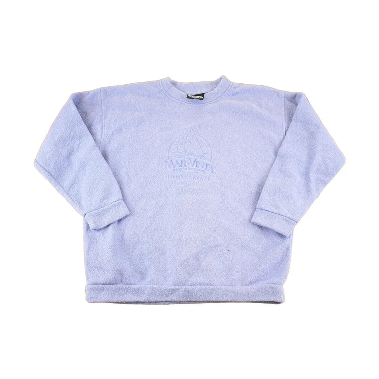 Vintage 1990s Mar Vista Dockside Restaurant Souvenir Crewneck Sweatshirt Men's L from propervintagecanada
