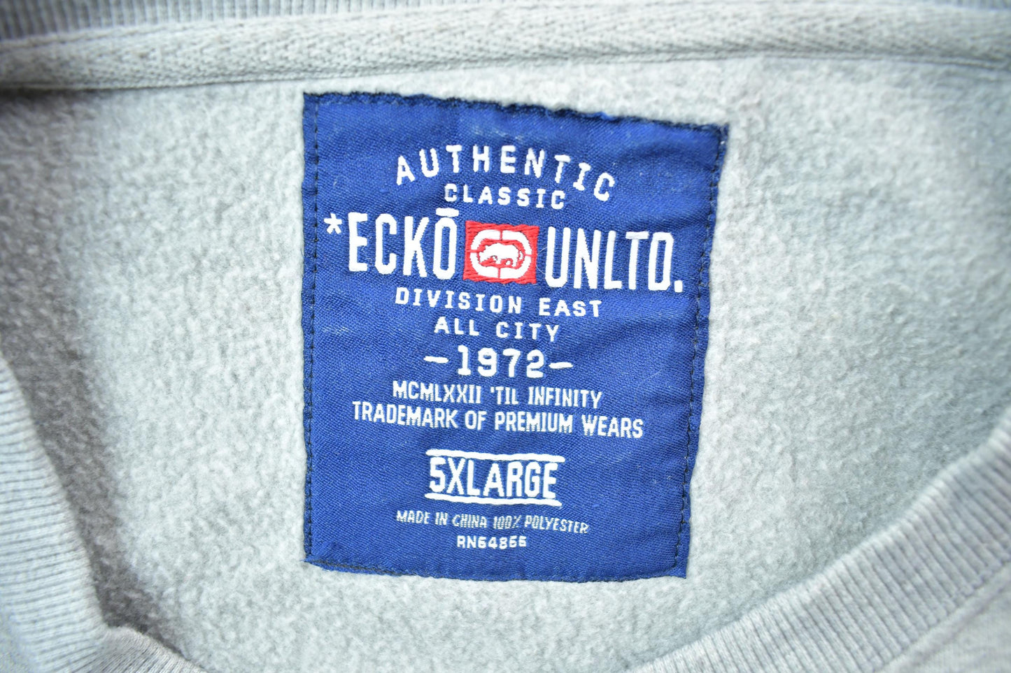 Vintage 1990s Marc Ecko All City Crewneck Sweatshirt Men's 5XL from propervintagecanada