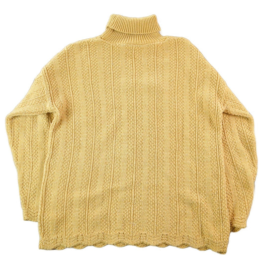 Vintage 1990s Marie Claire Knit Turtleneck Sweater Women's Large from propervintagecanada