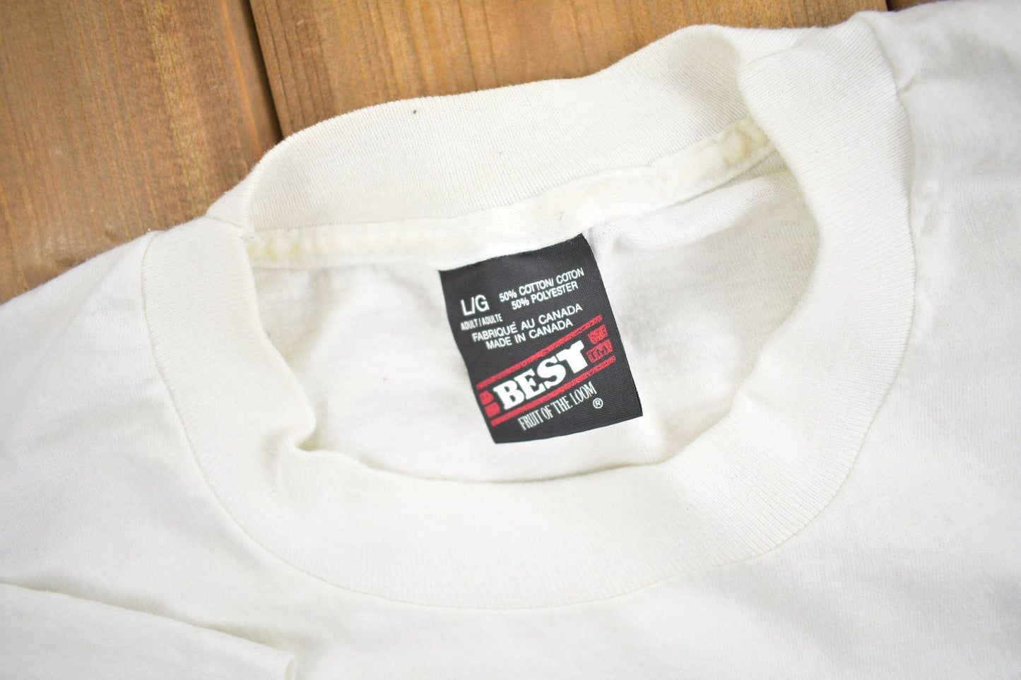 Vintage 1990s Mariner's Memorial Museum & Park Graphic T Shirt Men's Large from propervintagecanada