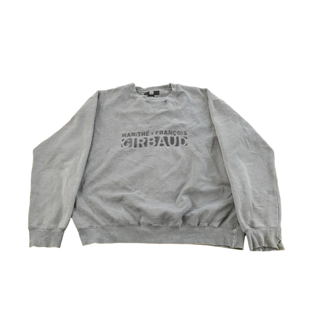 Vintage 1990s Marithe & Francois Girbaud Crewneck Sweatshirt Men's Large from propervintagecanada