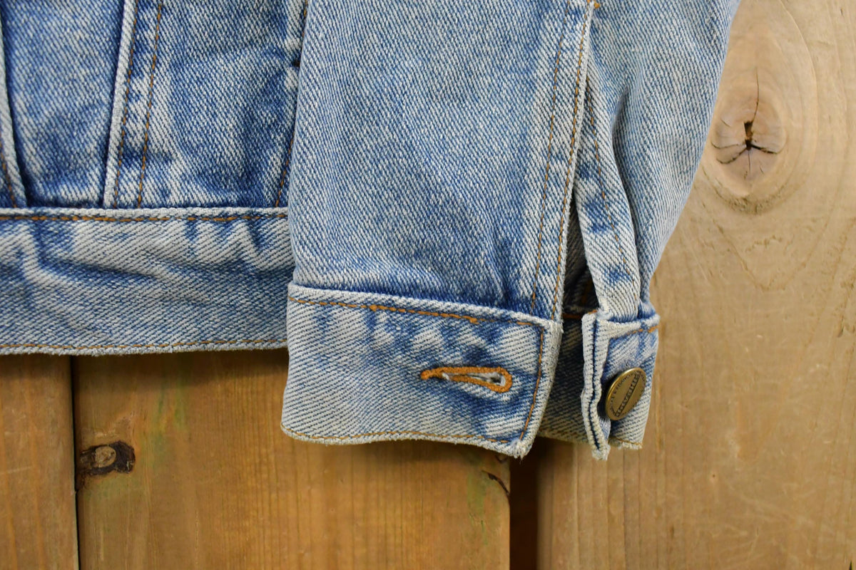 Vintage 1990s Marithe François Girbaud Denim Jacket Men's Small from propervintagecanada