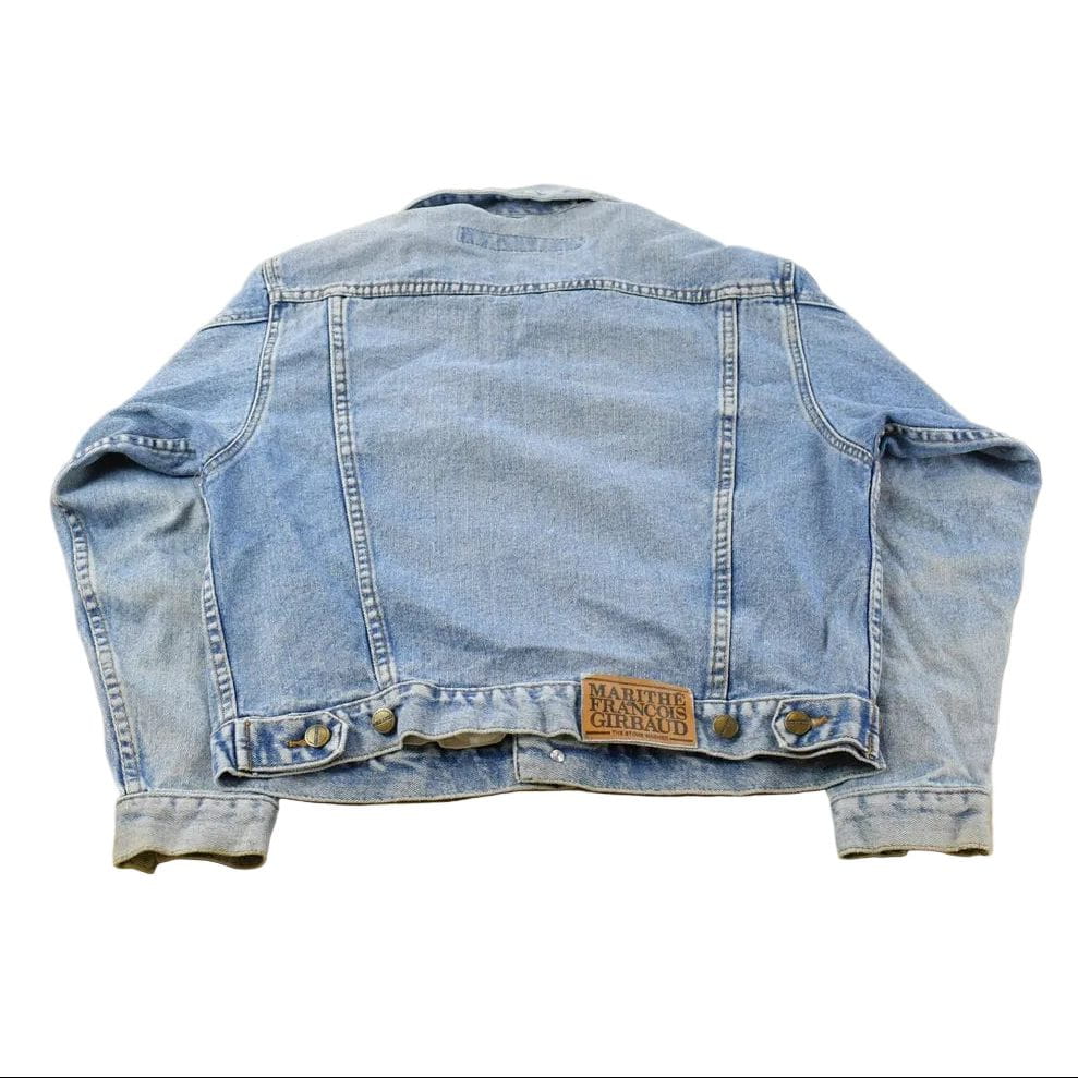 Vintage 1990s Marithe François Girbaud Denim Jacket Men's Small from propervintagecanada